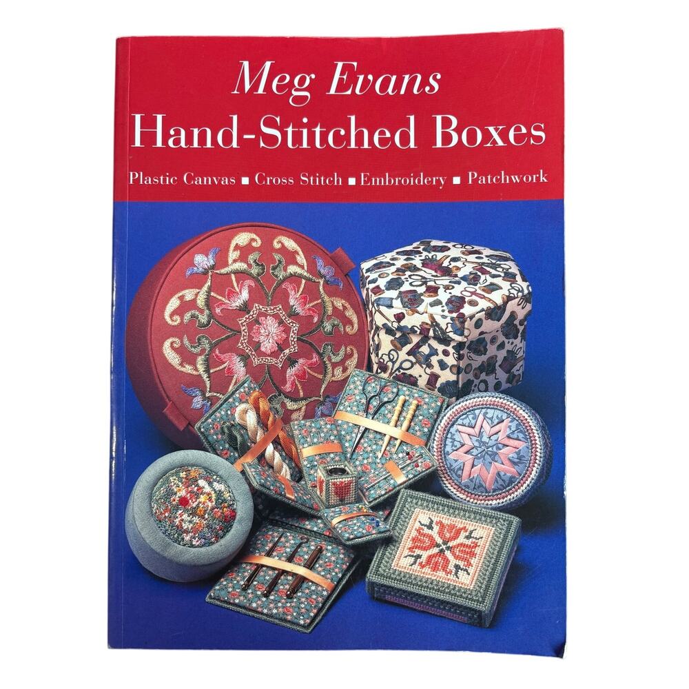 Vintage Cross Stitch Embroidery Patchwork - Soft Cover Coffee Table Craft Book